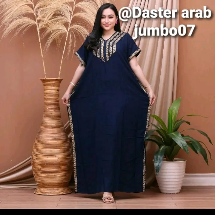 Daster Arab Jumbo Pita Bordir Premium 4