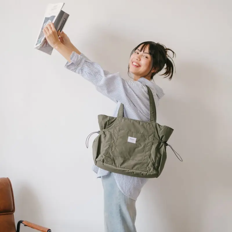 Zoey Totebag by Flicka Tas Bahu Wanita Casual  Waterproof 2