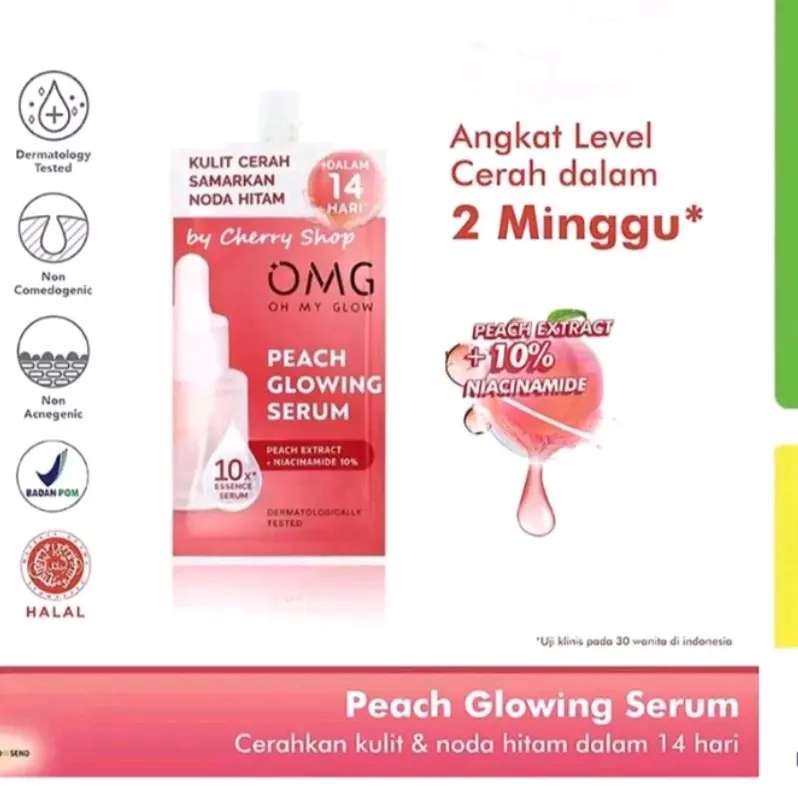 oh my glam serum 7.5 gram Mencerahkan