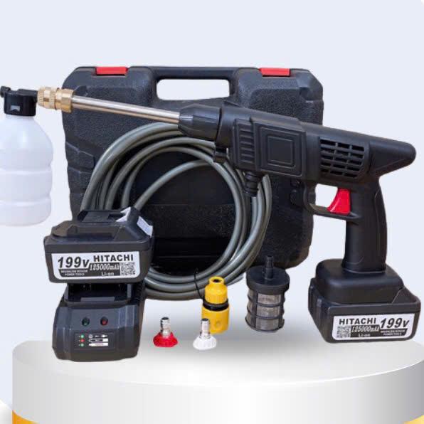 Máy Rửa Xe cầm tay -Máy xịt rửa sân vườn xịt rửa có tạo bọt tuyết 1