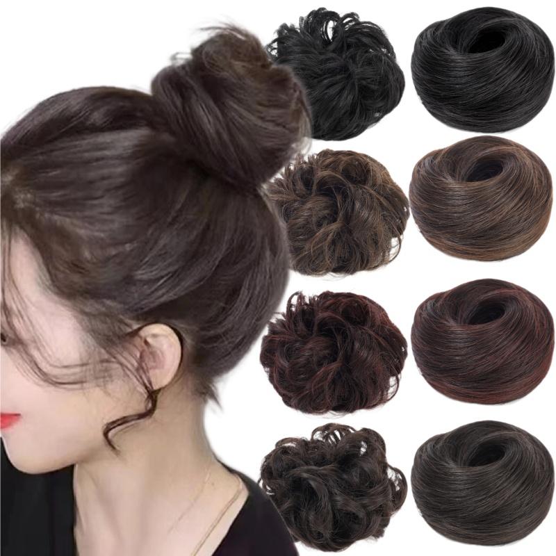 Scrunchies Tóc Giả, Thời Trang Nữ, Bồng Bềnh Và Co Giãn, Dây Buộc Tóc Cô Gái, Dụng Cụ Tạo Kiểu Và Tạo Kiểu Đồ Trang Trí