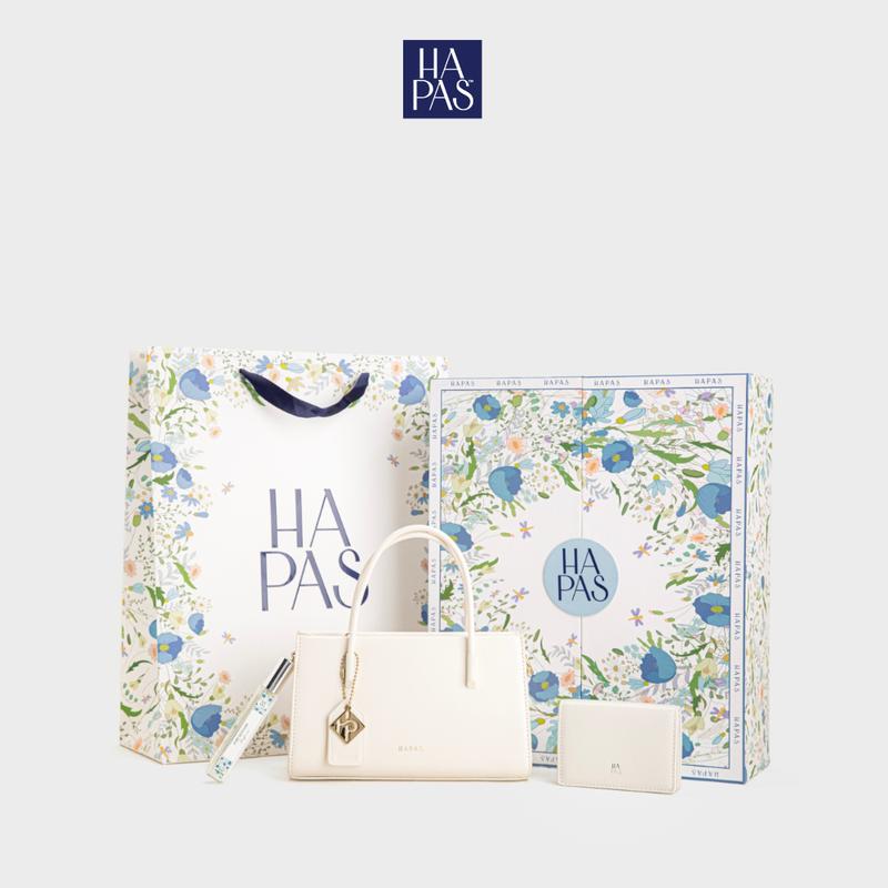 Set Quà Tặng Hộp "Thương" HAPAS - Bộ Quà Túi Xách Ví Nước Hoa Cao Cấp - TXT240865