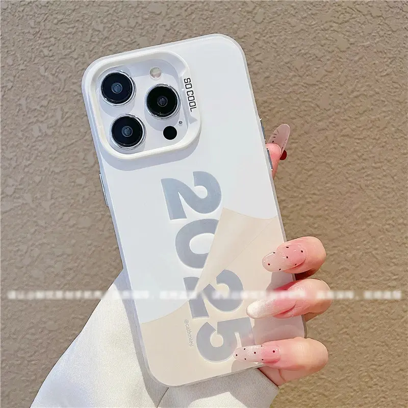 Ốp Cứng, Thích Hợp Cho IPHONE11 12 13pro 14 15plus 16promax, Mẫu Năm Mới 2025, Chống Sốc, Quà Tặng Năm Mới, Mẫu Mới 5
