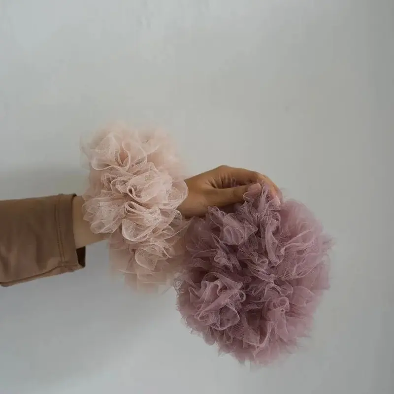 Best seller Special PROMO Promo Scrunchie Cepol Hijab Tile Tille Jumbo/Ikat Rambut Hijab Karet 6