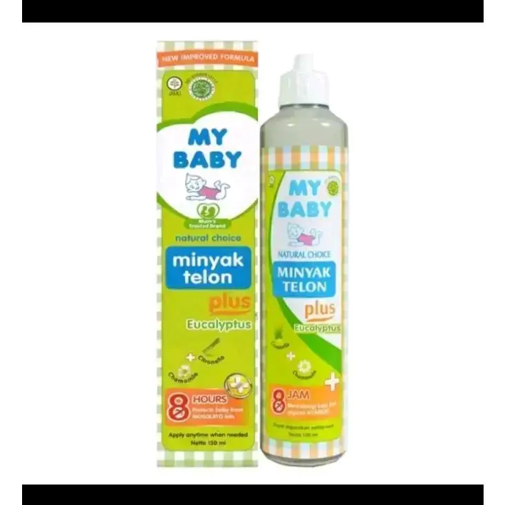 my baby minyak telon eucalyptus 150 ml 3