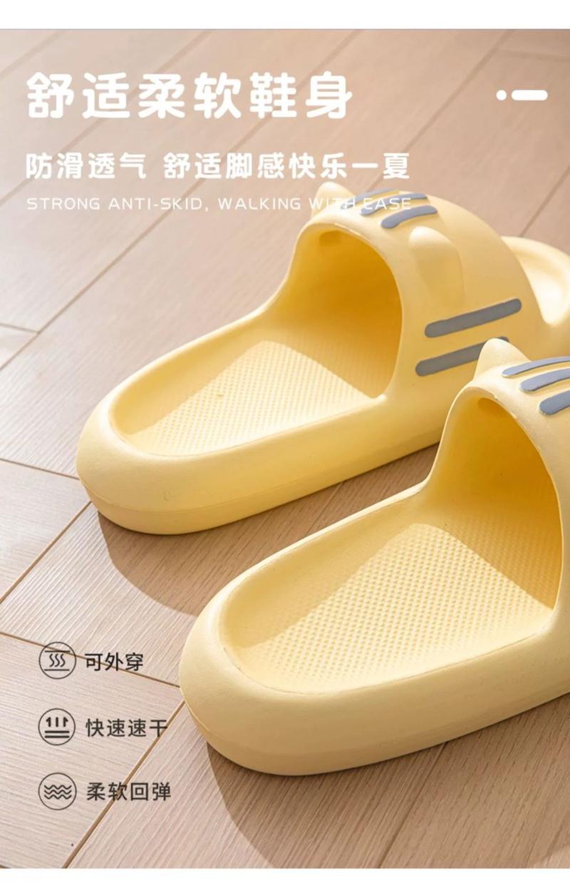 Product Introduction of Dép Đi Trong Nhà Hình Mèo, Dễ Thương, Dành Cho Nữ, Thích Hợp Đi Bên Ngoài, Nhà Mới, Chống Trượt, Tĩnh Điện, Phong Cách Người Nổi Tiếng Trên Internet, Thích Hợp Cho Học Sinh Nữ, Mặc Mùa Hè, Hàng Mới Về DéP Slipper Women Có Quai 10