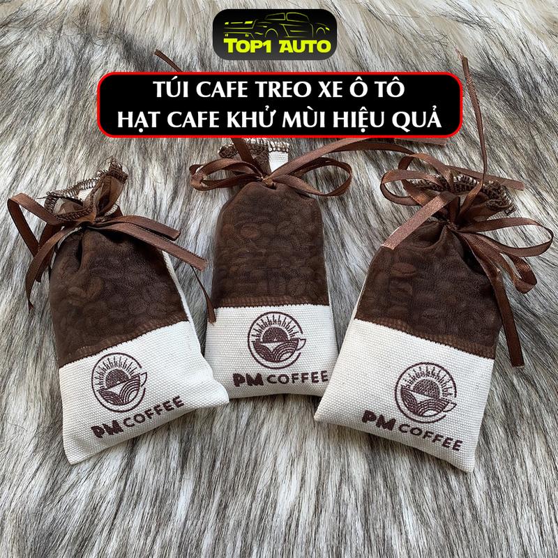 Túi thơm cà phê nguyên chất khử mùi ô tô, phòng khách, tủ quần áo, nấm mốc hiệu quả Dầu Thơm Phòng Dầu Thơm