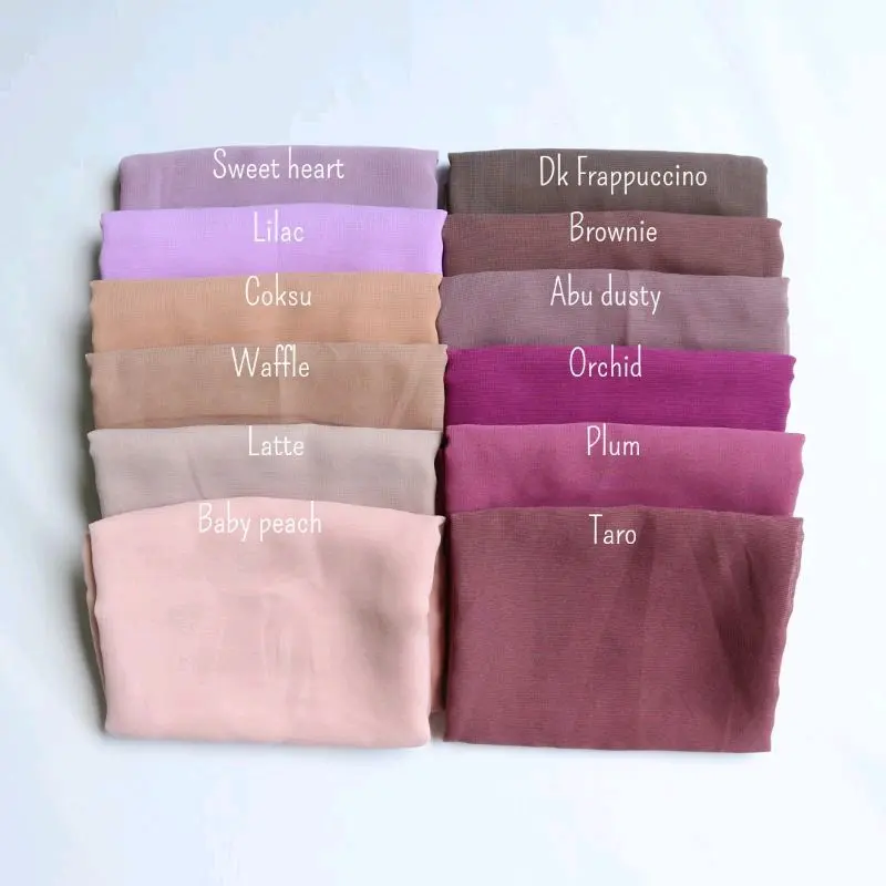 Cadar Tali Polos 2 Lapis/Cadar Niqab Tali Polos 29 Warna 4