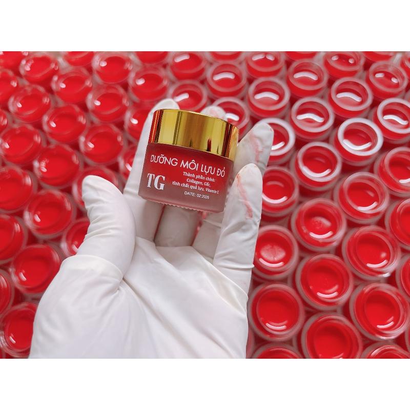 Son Dưỡng Môi Thâm Loang Lựu Đỏ TG Kích Màu Sau Phun Xăm - Trọng Lượng 10g