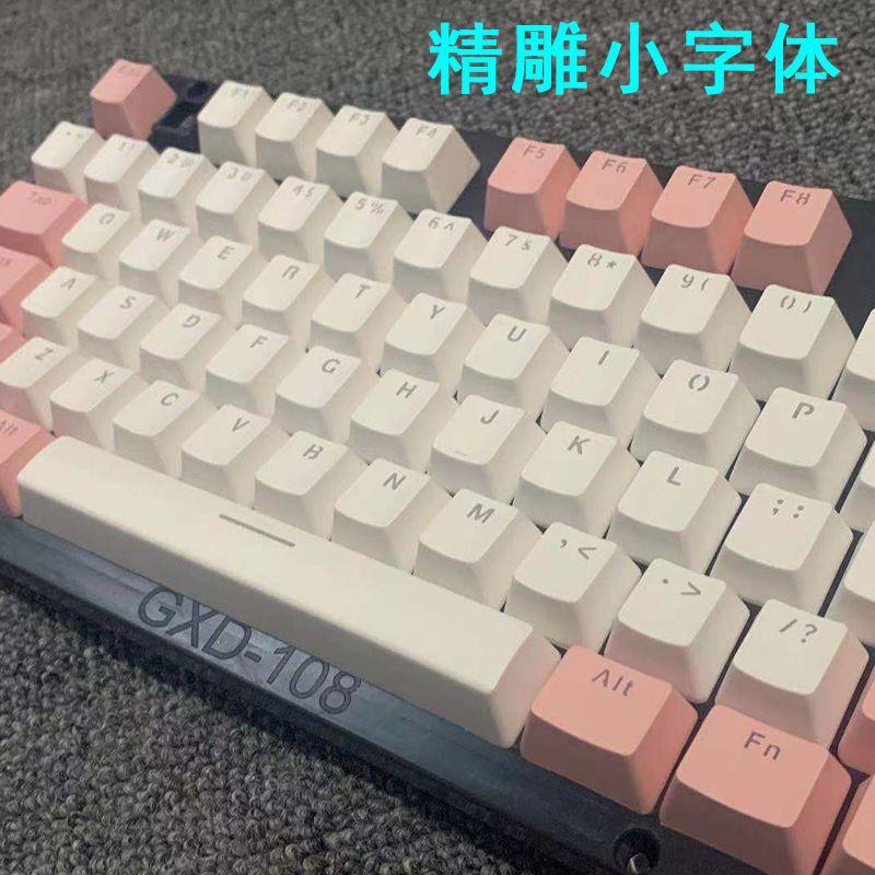 Product Introduction of Key Cap Key ABS Full Set Transparent Key OEM Height Mechanical Keyboard High PBT Key Cap Clearance Button 2