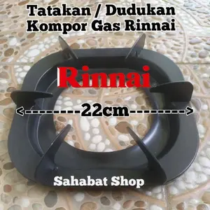 TATAKAN DUDUKAN KOMPOR GAS RINNAI MODEL KAKI 6 SEMUA TIPE