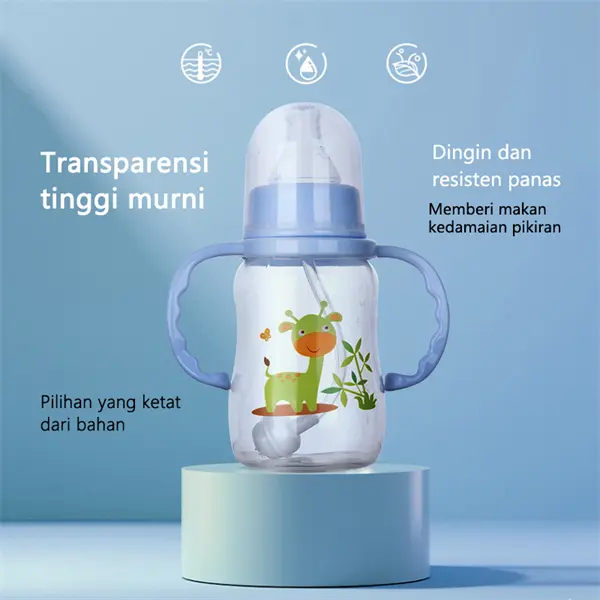 150ml Standard Bottle Dot Nipple Susu FREE Botol Dot Sillicone Nipple Botol Susu Bayi Assorted Standard XM-002 Accessories Minum 7