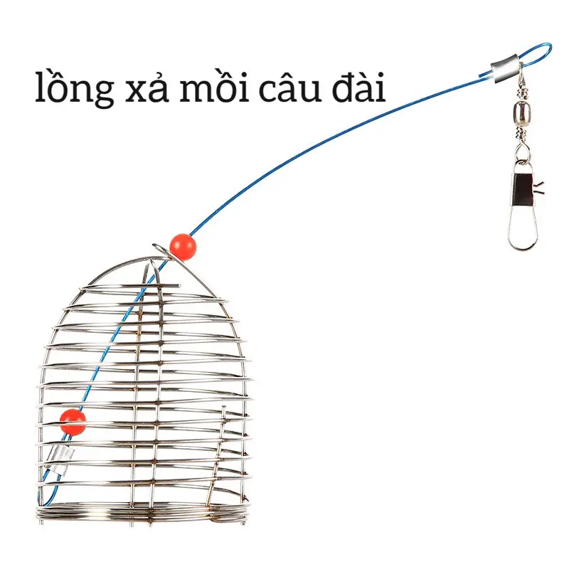 LỒNG XẢ MỒI CÂU ĐÀI SIZE LỚN