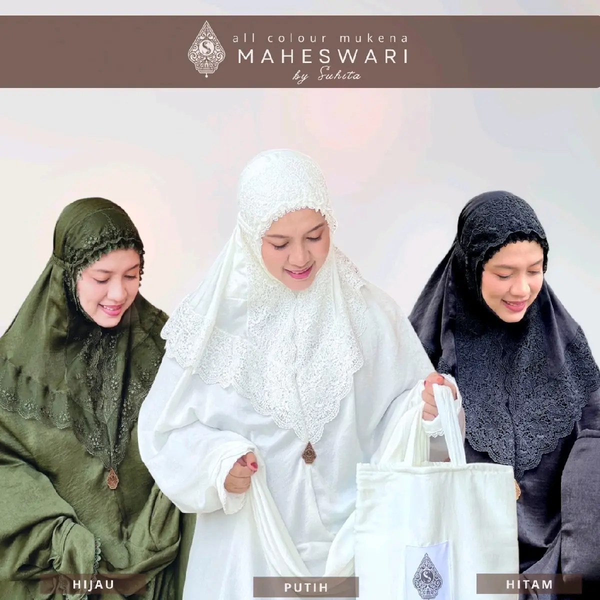 Mukena Suhita Maheswari dan Dewi Amba
