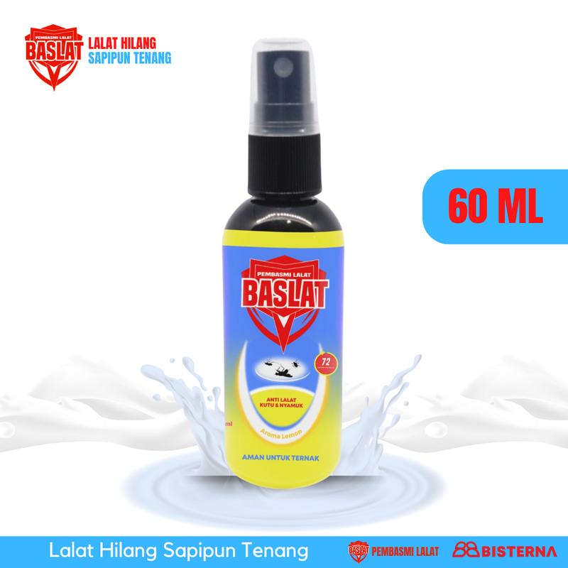 Baslat 60ml Pembasmi lalat dan kutu sapi kuda babi kerbau dan kambing 3