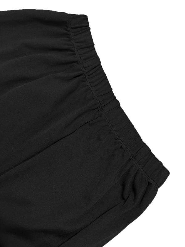 Women's Solid Flare Leg Pants, Casual Comfy Bell Bottom Trousers for Work Office Business, Ladies Bottoms for Fall & Winter 5