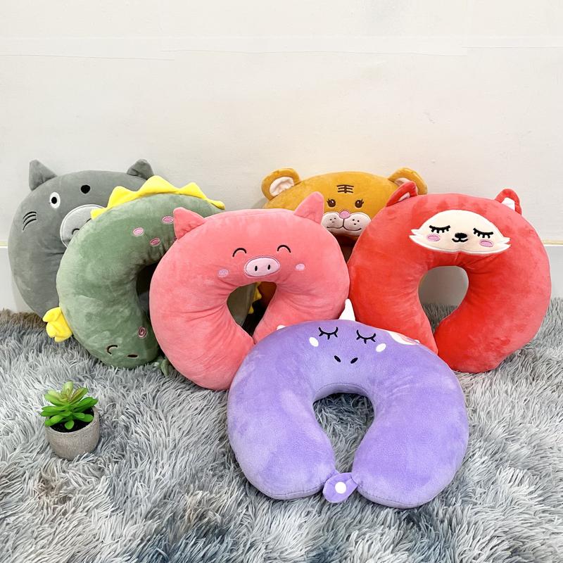 Gối cổ chữ U chống đau mỏi cổ và vai gáy, dùng cho văn phòng, gối tựa cổ đi máy bay, ô tô (LOẠI 1)