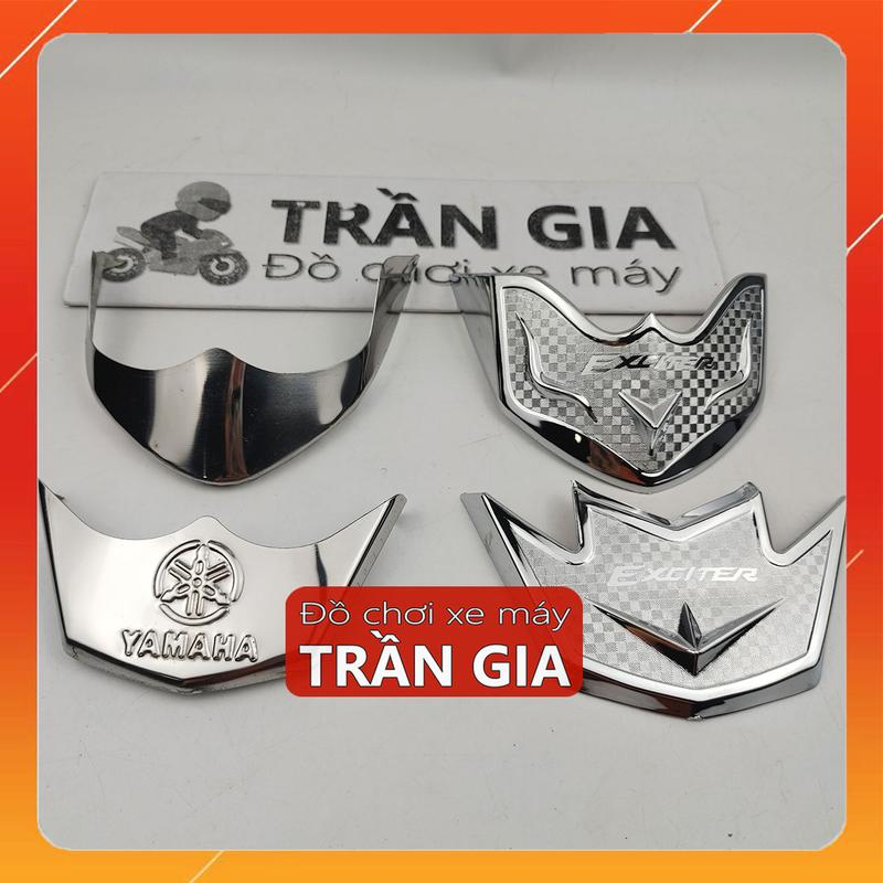  Bộ ốp mỏ dè trước sau xe Exciter 150 Ex 150cc Ex150 chỉ mũi đuôi dè chắn bùn - phụ kiện trang trí Yamaha 