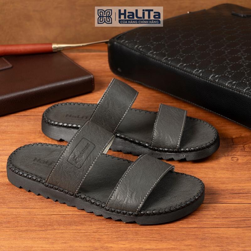 Product Introduction of [HALITA] DéP Doc Tờ Hai Quai Quốc Dân, Da Bò Thái Lan, Khâu Chỉ Toàn Bộ , Đế Bằng Cao Su Êm Chân. 8