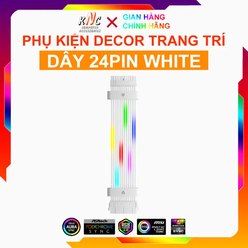 Dây Nguồn Nối Dài Coolmoon ME210 Led ARGB Hiệu Ứng Sao Băng Như Lian Li Đồng Bộ Mainboard 6