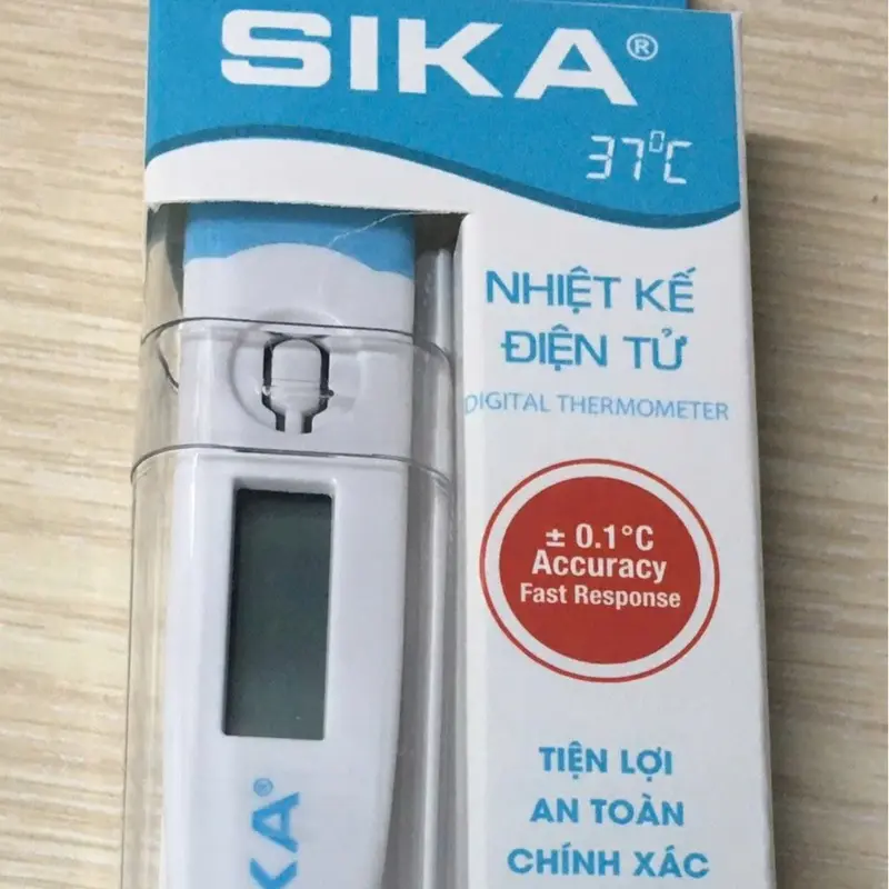 Nhiệt kế sika điện tử đo chính xác hàng chính hãng 8