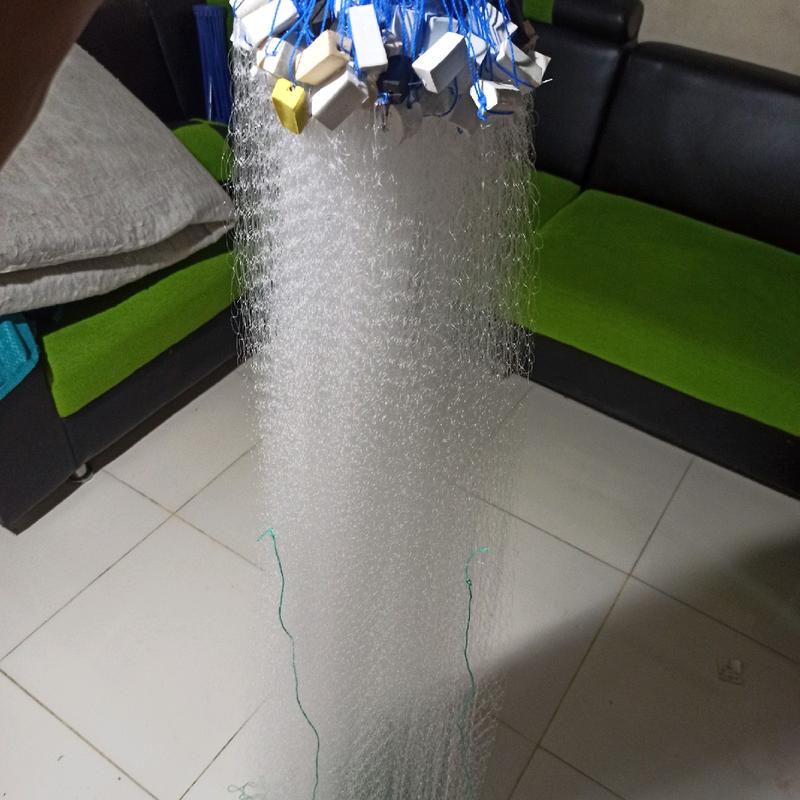 Jaring ikan siap pakai 50meter senar 020mm 1