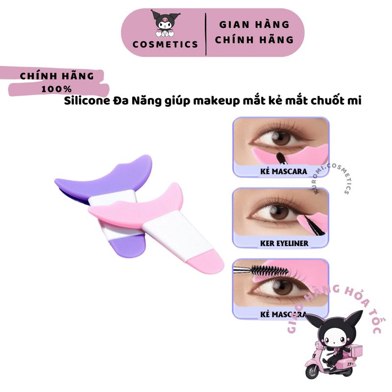  Cọ Silicone Đa Năng Douyin giúp makeup mắt kẻ mắt chuốt mi kẻ bọng mắt dễ dàng dễ vệ sinh tiện dụng Cosmetic Mascara Mỹ Phẩm Trang Điểm 
