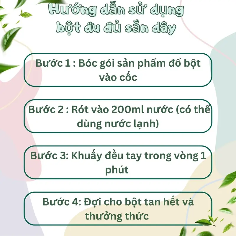 Y-[Sản phẩm bột đu đủ sắn dây - Vẻ đẹp tự nhiên cho phái đẹp] Hộp 12 gói*10g, kết hợp kỷ tử, hoa hồng chứa chứa nhiều dưỡng chất vitamin, sản phẩm an toàn lành tính 7