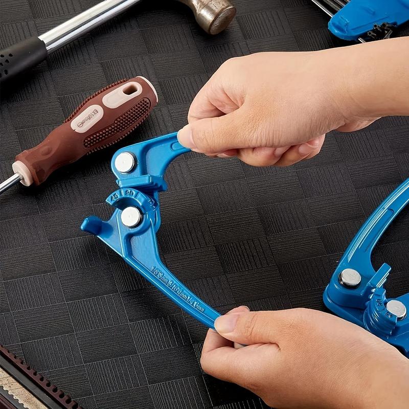 Product Introduction of 0-180 Degrees Pipe Bender, 1 Count 3 in 1 Copper Bender for 1/4 5/16 3/8 Tubing, Manual Tubing Bender for Copper, Brass, Aluminum and Thin Steel Pipes 2