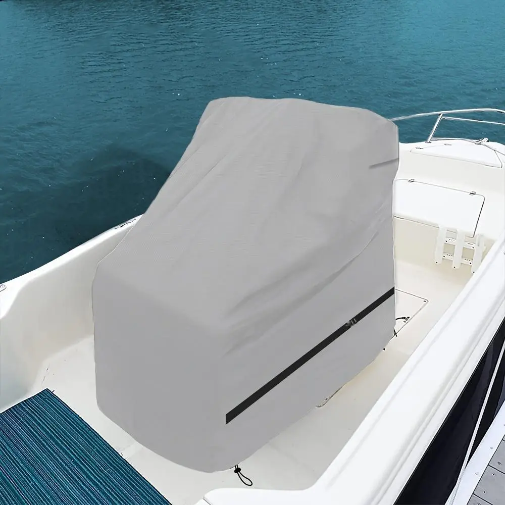 Boat Center Console Cover, Boat Center Console Protector, Windproof & Rainproof Protective Cover for Boat, Outdoor Boating Accessories