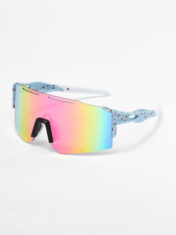 Hollow Out Lightweight Windproof Sports Goggles, UV Protection Fashion Sunglasses, Outdoor Sports Eyewear for Clibing Cycling Running 1