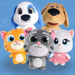 Tom Cat Boneka Kucing Berdongeng Intelligent Talking Tomcat ukuran 30cm Set Hadiah Cowok Cewek