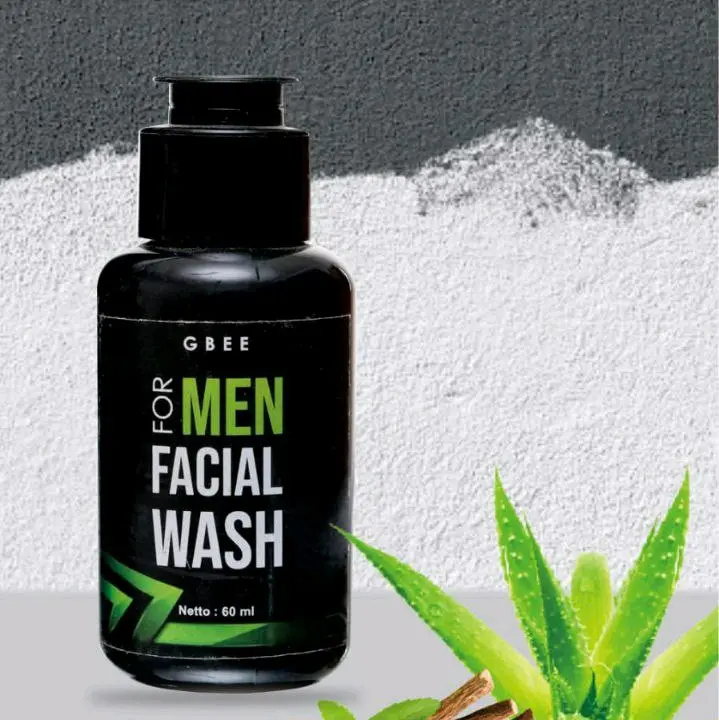 Gbee Glow Beauty Facial Wash Men Sabun Pria Untuk Mengangkat Kotoran Di Wajah 2