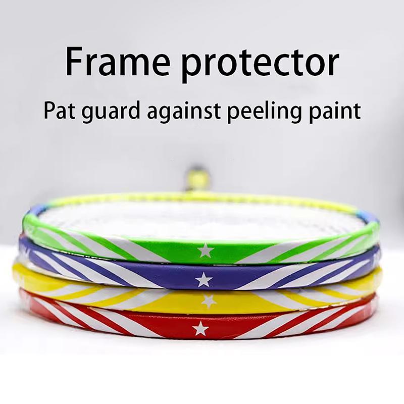 Product Introduction of Badminton Racket Protection Sticker with Full Frame Anti-Collision Strip Racket Head Protection Wire 11