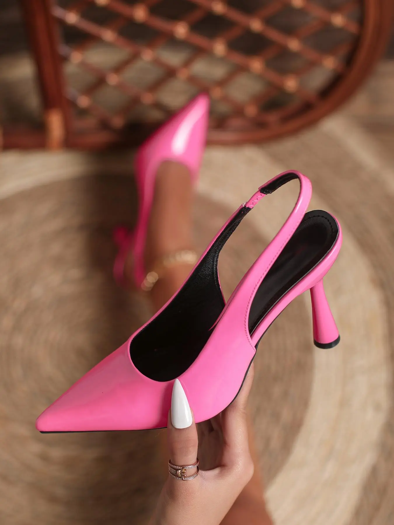 Fashionable Heeled Sandals, Elegant Pointed Toe High Heel Sandals for Party, Daily Clothing Decor, Summer Shoes for Women & Girls, Footwear