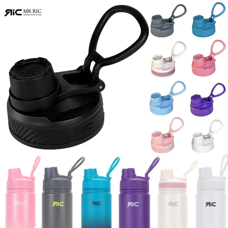 Mr Ric Hydration Vacuum Flask Spout Lid Wide Mouth Leak Proo - TikTok ...