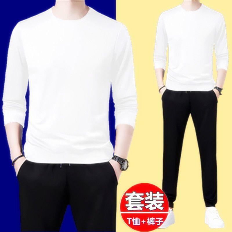 Product Introduction of Bộ Đồ Nam, Phong Cách Thường Ngày Bộ Đồ Hai Mảnh Mùa Xuân Và Mùa Thu Mới, Ngoại Cỡ, Bộ Đồ Quần Áo Thể Thao, Áo Dài Tay, 12 Món, Thích Hợp Cho Nam Menswear 11
