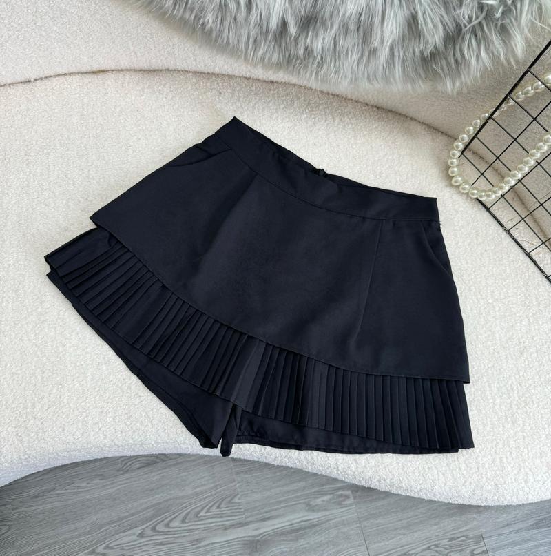 Product Introduction of Chân váy A bigsize nữ 2 tầng kèm dập ly nhỏ chất cotton mềm mịn - CV2T 21