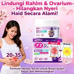 Oxyelle Perawatan Perut Wanita Aman Digunakan - Cocok Saat Hari Halangan Wanita Halal & Teruji