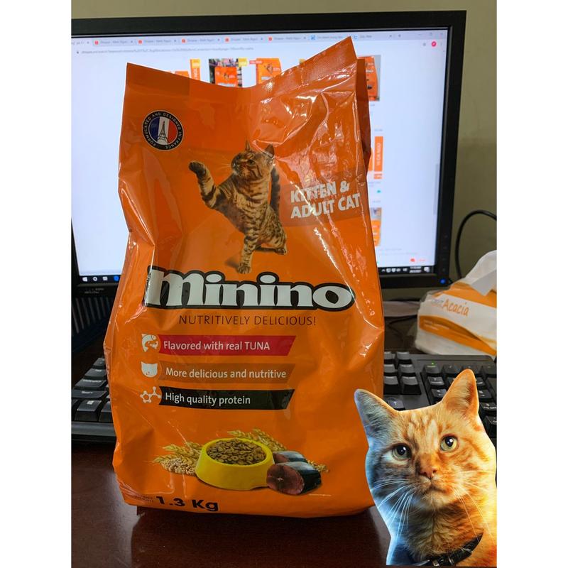 Hạt cho mèo Minino Cam 1.3kg và 480g - TikTok Shop Vietnam