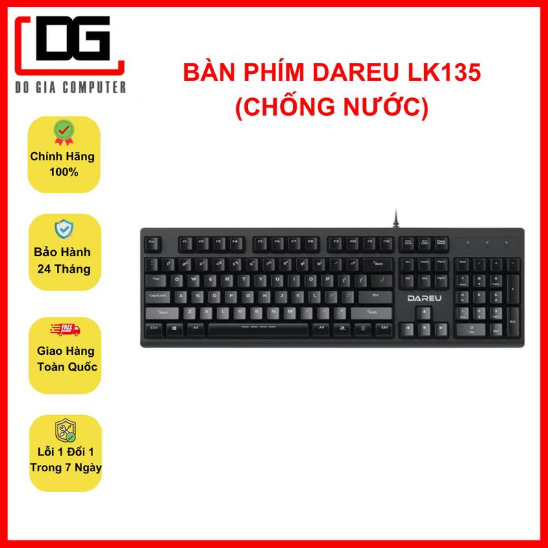 Bàn Phím Văn Phòng, Bàn phím DAREU LK135 (Chống nước)
