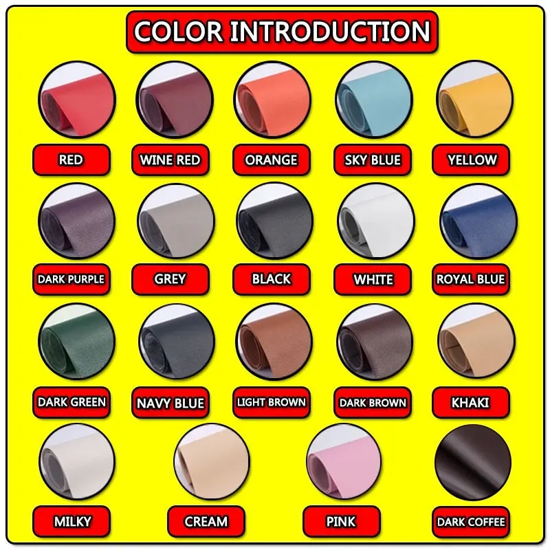 [Lem impor]COD Lem impor yang kuat WARNA HITAM Sticker Kulit Sofa Leather Repair Sticker Cover Perbaikan Kulit Yang Rusak Kulit Sofa Yang Terbuat Dari Kulit Kursi Tas Yang Berlubang Sticker Kulit PU Jaket Kain 5