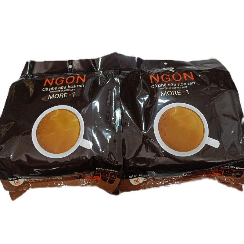 2 BỊCH Cafe NGON trần quang 60 gói x 20 gam.