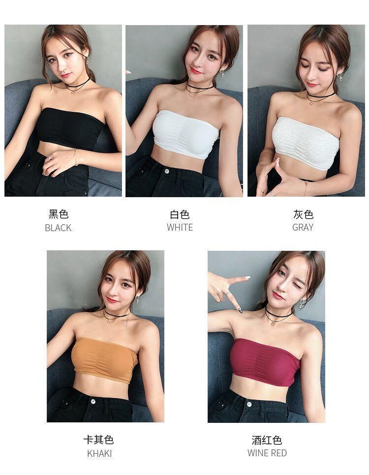 Product Introduction of Strapless Push up Anti-Slip Girl's Underwear Thin Student Tube Top Tube Top Anti-Slip Backless Bra Internet Hot 14