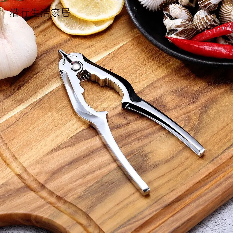 Dụng Cụ Tách Sò Huyết Inox Cao Cấp dùng để tách sò, kẹp càng cua tiện dụng chất liệu inox cao cấp bền đẹp