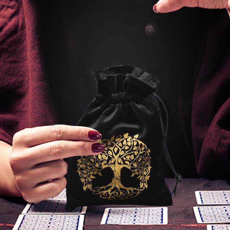 Product Introduction of COD Hot Selling Velvet Tarot Bag Pouch Purple Jewelry Pouches Drawstring Bag Jewelry Bags Pouch for Tarot Card Travel Jewelry Bag Tree Organiser 0