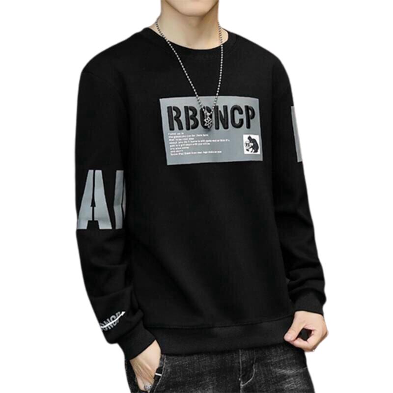 Áo thun tay dài nam nữ chất thun nỉ da cá mặc quanh năm Menswear Hoodie