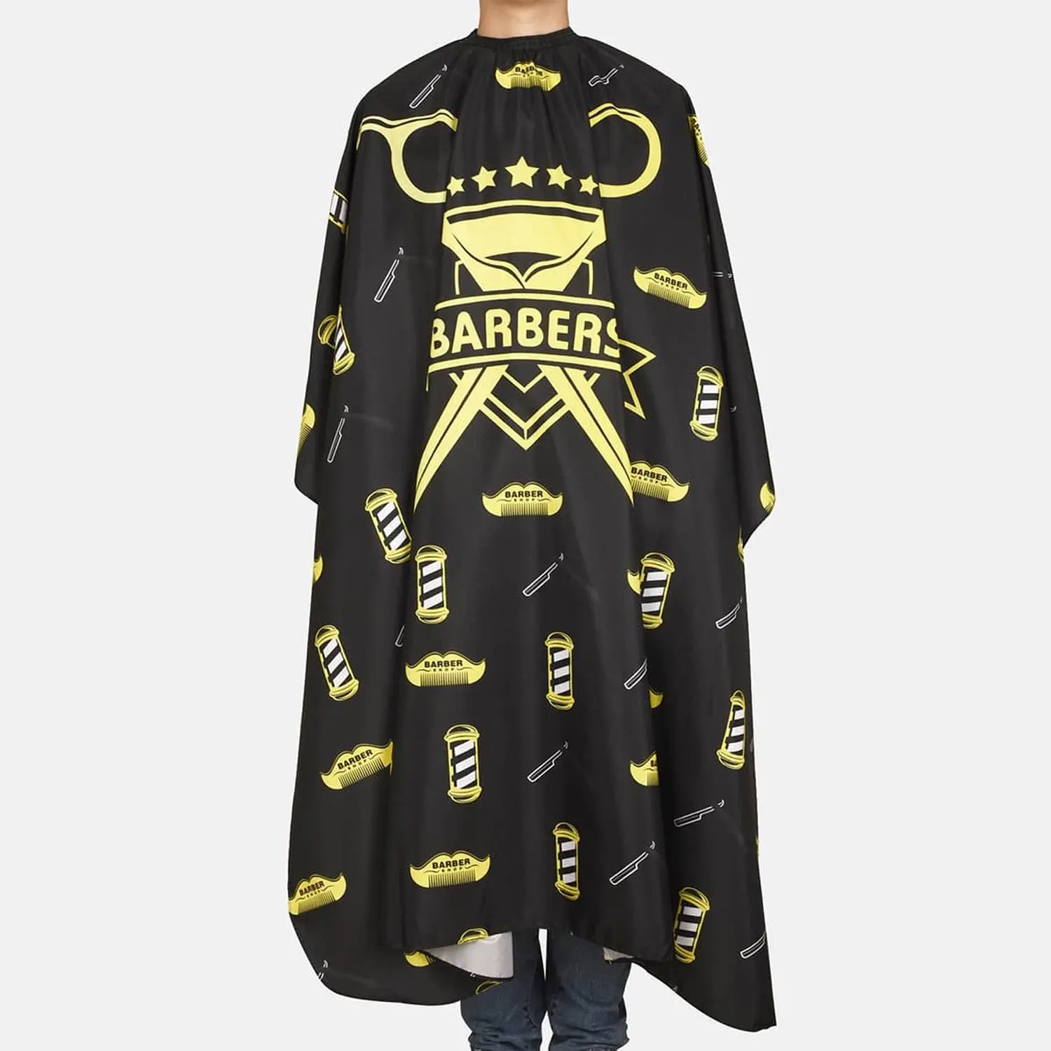 Barber Cape, 1 Count Hair Cutting Cape With Snap Closure, Durable Waterproof Hairdressing Cape, Hair Products, Valentine's Day Gift