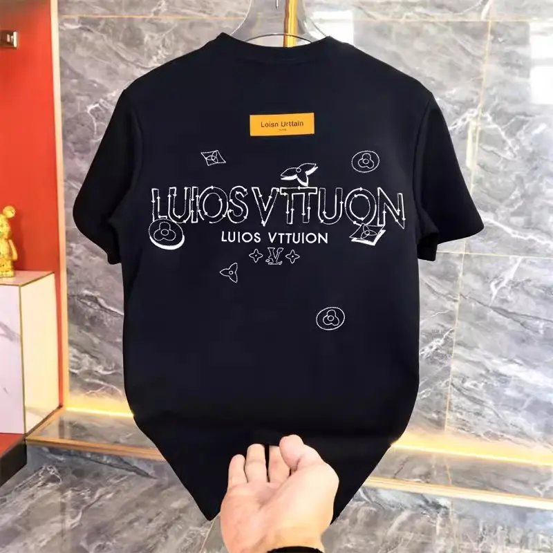 Áo Sơ Mi Cotton Nguyên Chất, Dành Cho Nam Giới, Áo Phông ngắn Tay Áo, Dáng Ôm, Màu Trắng, Tay Lửng Áo, Thích Hợp Cho Mùa Hè