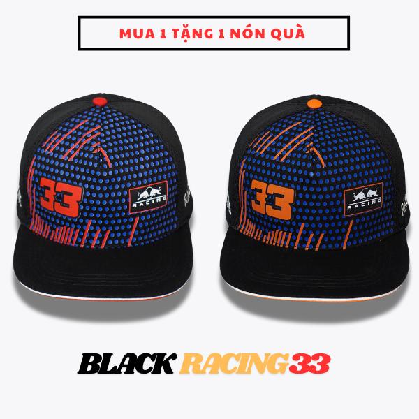 (MUA 1 TẶNG 1 QUÀ) Mũ snapback cho nam hoạ tiết racing logo số 33  , CHANG.CAP Hat Cotton Nón